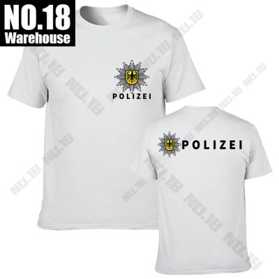 พลังงานบวกฤดูร้อน Polizei Bundes Polizei สบายๆผู้ชาย