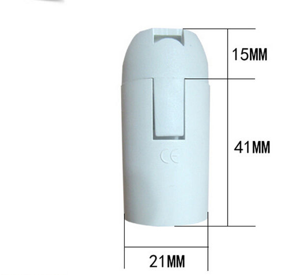 lampholer-สกรูฐาน-e14แบบคลิปแบนยึดขั้วหลอดไฟเกลียว-e14ตู้นิทรรศการ-e14ฐานเกลียว-e14สกรูยึดไฟติดเพดาน-ldz3732