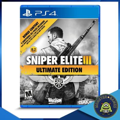 Sniper Elite 3 Ultimate Edition Ps4 Game แผ่นแท้มือ1!!!!! (Sniper Elite III Ps4)(Sniper Elite 3 Ps4)(Sniper Elite Ps4)(Sniper 3 Ps4)(Sniper III Ps4)