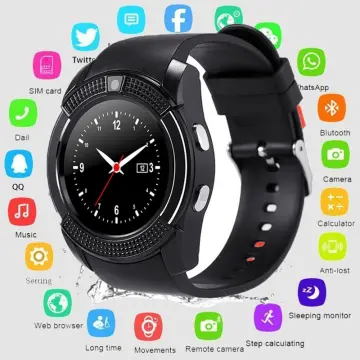 V8 bluetooth clearance smart watch sports