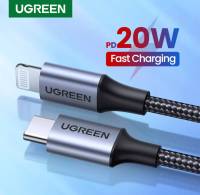 UGREEN รุ่น 60759 สายชาร์จรองรับ Fast Charge!! MFi 20W PD / Lightning to Type-C สำหรับ iPhone, iPad, iPod for iPhone12 12 pro, iPhone 11 Pro MAX, 11 Pro 11 X XS XR XS Max 8