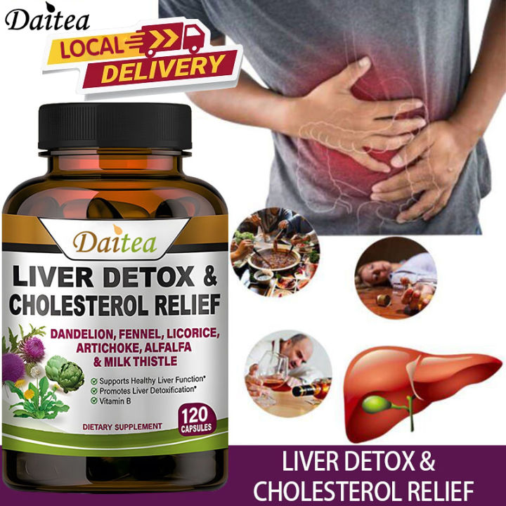 Liver Detox Supplement - Helps purify the liver, boosts metabolism, and ...