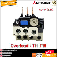 OVERLOAD RELAY MITSUBISHI TH-T18  5.2-8A(6.6A)  TH