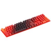 Mechanical Keyboard Cap 104-Key Impregnated PBT Side Engraved Keycap Set For Cross Shaft Keyboard and Cherry MX6.0