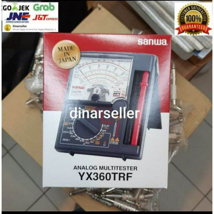 SANWA YX360TRF ANALOG MULTIMETER / MULTITESTER 100 ORIGINAL MADE IN
