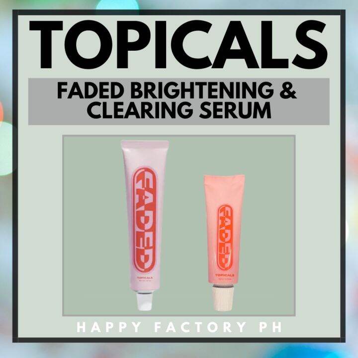 Topicals Faded Brightening Clearing Serum | Lazada PH