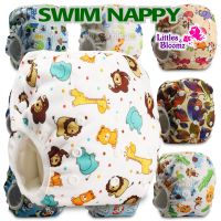 [] Baby Reusable 1PC Swim Diapers Cartoon Swimwear Children Adjustable Summer Swimming Nappy Pants Diaper