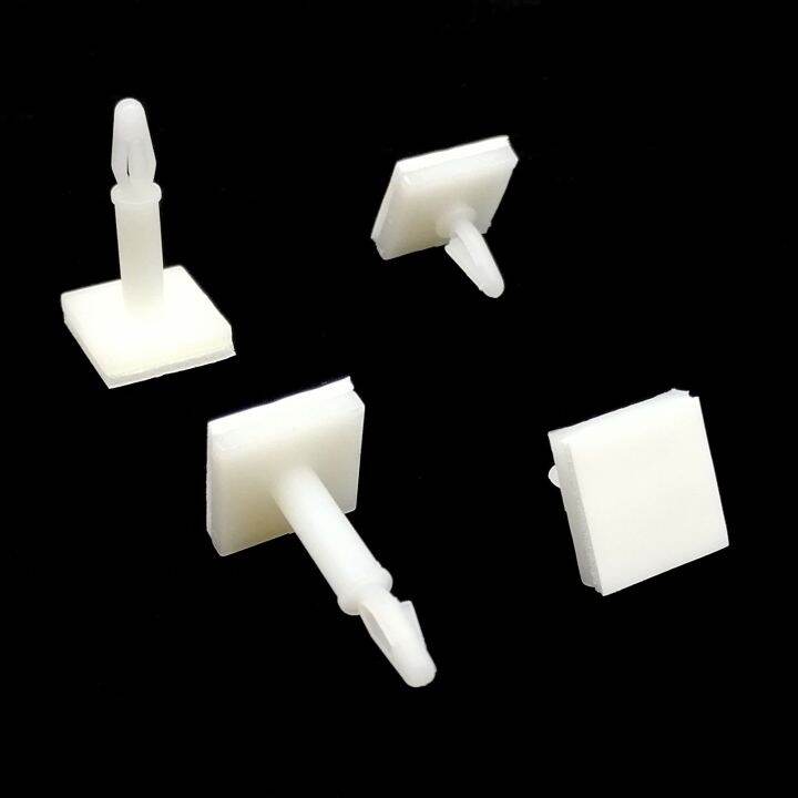 25pc Nylon Plastic Standoff Spacer Stick with Adhesive Glue Insert Lock