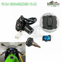 For 2018 - 2023 Kawasaki Z400 Ninja 400 Ignition Fuel Gas Tank Cap Cover Seat Lock Set EX400 Ninja400 Z 400 2019 2020 2021 2022