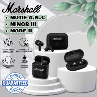 ♥จัดส่ง SFREE♥Marshall MOTIF A. N.c. C True Wireless หูฟังบลูทูธหูฟังแบบเสียบหูชุดหูฟังเล่นเกมกีฬา