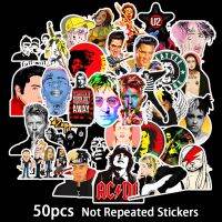 U2 Rock music band USA sticker สติกเกอร์กันน้ำรูปแบบที่แตกต่างกัน 50 ชิ้น