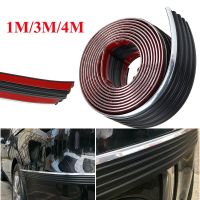 【CC】 1M/3M/4M Car Door Side Tailgate Decorate Trim Molding Strip Window Mirror Anti Collision Pickup Truck