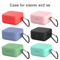 For Xiaomi Air 2 SE 2 in 1 Soft Silicone Case  Protective Earphone Cover Sleeve For Xiaomi Mi True Wireless Headphone Basic Headphones Accessories