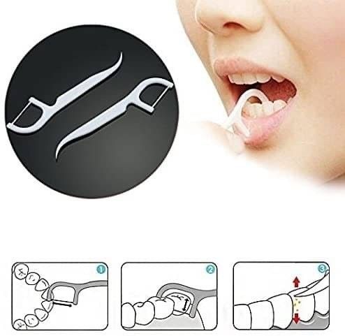 dental-flossier-ไหม้ขัดฟัน-50ชิ้น-ไหมขัดซอกฟัน-ไหม้ขัดฟันหัวปลายแหลมแคะเศษอาหาร-ที่ขัดฟัน-ที่ขัดฟันขาว-ที่ขูดฟัน-ที่ขัดซอกฟัน