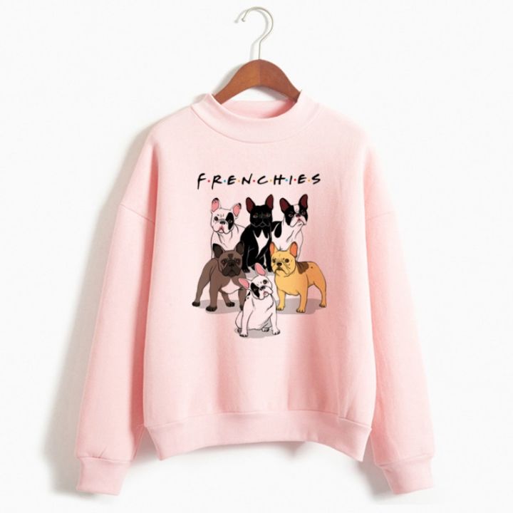 korean-style-the-black-friday-new-funny-harajuku-dachshund-pug-graphic-hoodies-women-fashion-print-clothe-autumn-sweatshirt