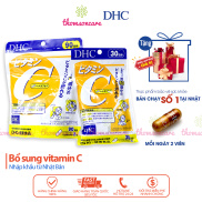 Viên uống Vitamin C DHC - Bổ sung Vitamin C sáng mịn da từ bên trong
