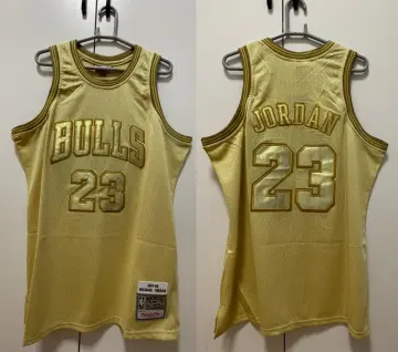 Allen Iverson Philadelphia 76ers 2000-01 Gold Authentic Jersey