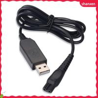 SHANXEN เครื่องโกนหนวดที่ทนทาน USB สายชาร์จแบตเตอรี่สายชาร์จแบตเตอรี่สายเคเบิลสำหรับเปลี่ยนสายชาร์จในรถสายชาร์จแบตเตอรี่สายไฟเคเบิล