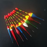 【LZ】∋■  Fishing Floats Set Buoy Bobber Fishing Light Stick Floats Fluctuate Mix Size Color float buoy For Fishing Accessories