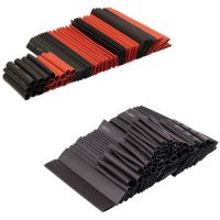 127 Pcs Heat Shrink Sleeving Tube Tube Assortment Kit Electrical Connection Electrical Wire Wrap Cable Waterproof Shrinkage 2:1