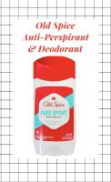 Old Spice Anti-Persprirant &amp; Deodorant ผลิตภัณฑ์ระงับกลิ่นกาย โอลด์ สไปซ์ ขนาด 3.0 oz(85g) (ครีมสีขาวอัดแท่ง)