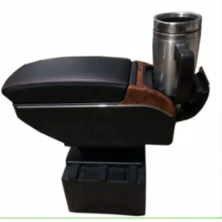 Hot Sale🔥 Car Armrest Storage Box with LED 7B Charging Port ( Center