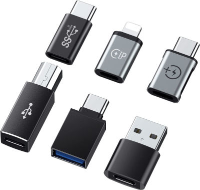SZAWINLI USB to USB C ,Type C Female to USB Male ,Type C Male to Type C Female ,Compatible Samsung GalaxyMode,iPhone 13pro 12 ProXR 8 7,Laptop, PC