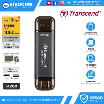 Shop Transcend Esd310c 512g with great discounts and prices online
