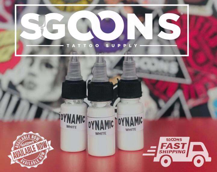 Dynamic White Tattoo Ink 12oz Sgoons Tattoo Supply Lazada Ph