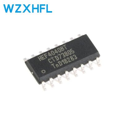 10Pcs/Lot HEF4040BT HEF4040 Counter IC Binary Counter 1 Element 12 Bit Negative Edge 16-SOIC WATTY Electronics