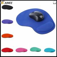 AIMEE สีสัน ตามหลักสรีรศาสตร์ สะดวกสบาย แผ่นรองเม้าส์ แผ่นรองเมาส์ ไม่ลื่น รองรับข้อมือ