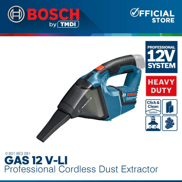 BOSCH Handheld Cordless Lithium Ion LiIon Battery Vacuum Cleaner GAS