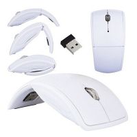 Fold Wireless Mouse 2.4G Optical Mice USB Receiver Super Slim Computer Mouse For Laptop PC Computer Desktop Office yw# Basic Mice