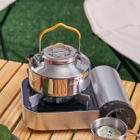 ๑№ 304 stainless steel outdoor portable tea making self-driving picnic food grade open fire mini