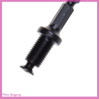 Manao 1/4 "HEX Shank อะแดปเตอร์สกรูเกลียวตัวผู้สำหรับสว่าน6มม., 10มม., 13มม. 3/8"-24UNF