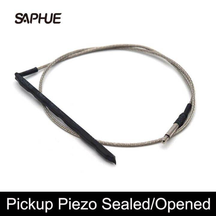 6 St Acoustic Guitar Transducer Piezo Under Saddle Pickup Pick Up Tuner