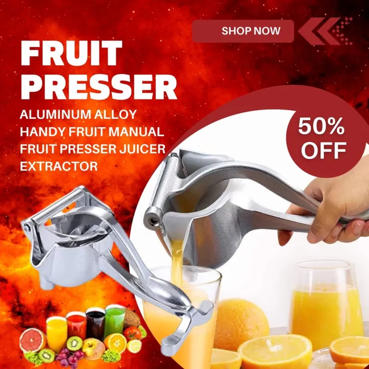 Ready Stock】 Trending Aluminum Alloy Handy Fruit Manual Fruit Presser
