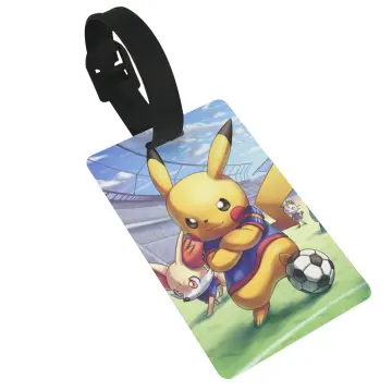 Passport Cover & Luggage Tag - Pikachu Yellow - Pokemon Anime Monsters Japan