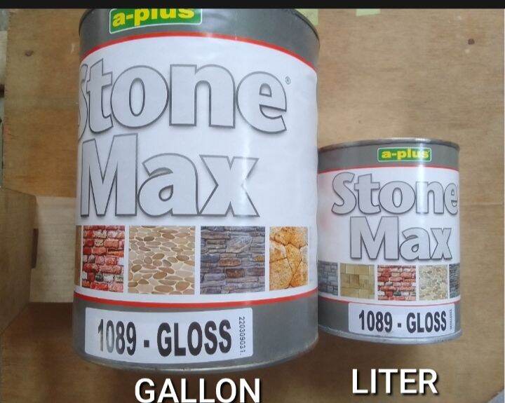 APLUS STONE MAX ACRYLIC CLEAR COAT GLOSS (1LITER, 4L) Lazada PH