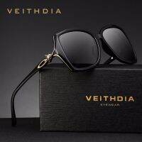 VEITHDIA แว่นตากันแดดผู้หญิงย้อนยุค UV400โพลาไรซ์หรูหราวินเทจแฟชั่นดีไซน์เนอร์แบรนด์ผู้หญิงแว่นตากันแดดสำหรับผู้หญิง3039 OPPEL