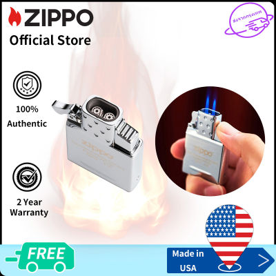 Zippo Butane Lighter Inserts | Zippo 65827 Double Tor-ch（ Lighter without fuel inside) เม็ดมีดที่เบากว่า (ไฟแช็กไม่มีเชื้อเพลิงภายใน)