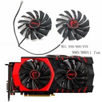 Gratis Ongkir/ต้นฉบับ♦✒MSI MSI ใหม่ GTX980พัดลมทำความเย็น PLD10010S12HH เกม970 960 950