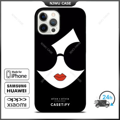 Alice and Olivia 6 Phone Case for iPhone 14 Pro Max / iPhone 13 Pro Max / iPhone 12 Pro Max / XS Max / Samsung Galaxy Note 10 Plus / S22 Ultra / S21 Plus Anti-fall Protective Case Cover