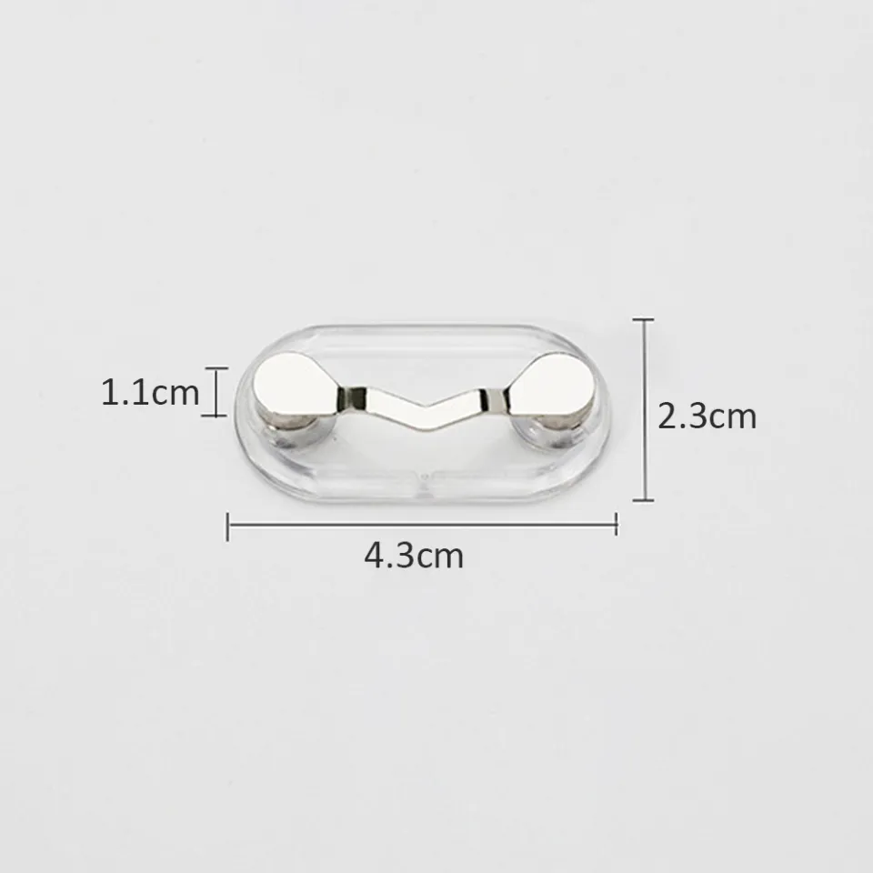 Ready Stock 】1pc Stainless Steel Strong Magnetic Eye Glasses