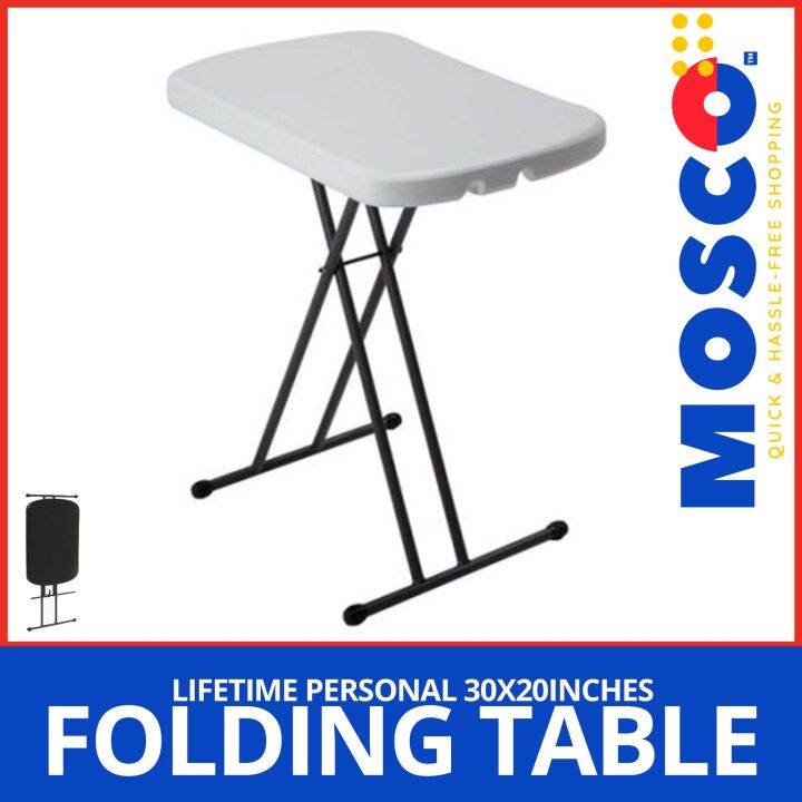 Lifetime Table Color LIFETIME PERSONAL TABLE | BLACK WHITE BROWN COLORS | 18X26INCHES ...