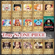 Tặng Ngẫu Nhiên 1 Poster Truy Nã, Vua Hải Tặc One Piece