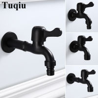 Washing Machine Faucet Mop Black Bathroom Faucet Stainless Steel Tap Outdoor Garden Tap Decorative Kitchen Tap WC Bee.