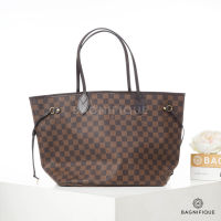 LOUIS VUITTON NEVERFULL MM DAMIER EBENE GHW