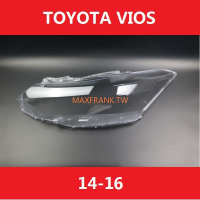 FOR TOYOTA VIOS (14 15 16 17 18 ) HEADLAMP COVER HEADLIGHT COVER LENS ฝาครอบไฟหน้า / ฝาครอบไฟหน้าตรงรุ่น สำหรับ / ฝาครอบไฟหน้าสําหรับ / ฝาครอบเลนส์ไฟหน้า รถยนต์สําหรับ