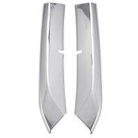 2Pcs ABS Chrome Front Grill Cover Trims Strip Sticker Accessories for Mazda CX-3 CX3 2015 2016 2017 2018 Car Styling Accessories